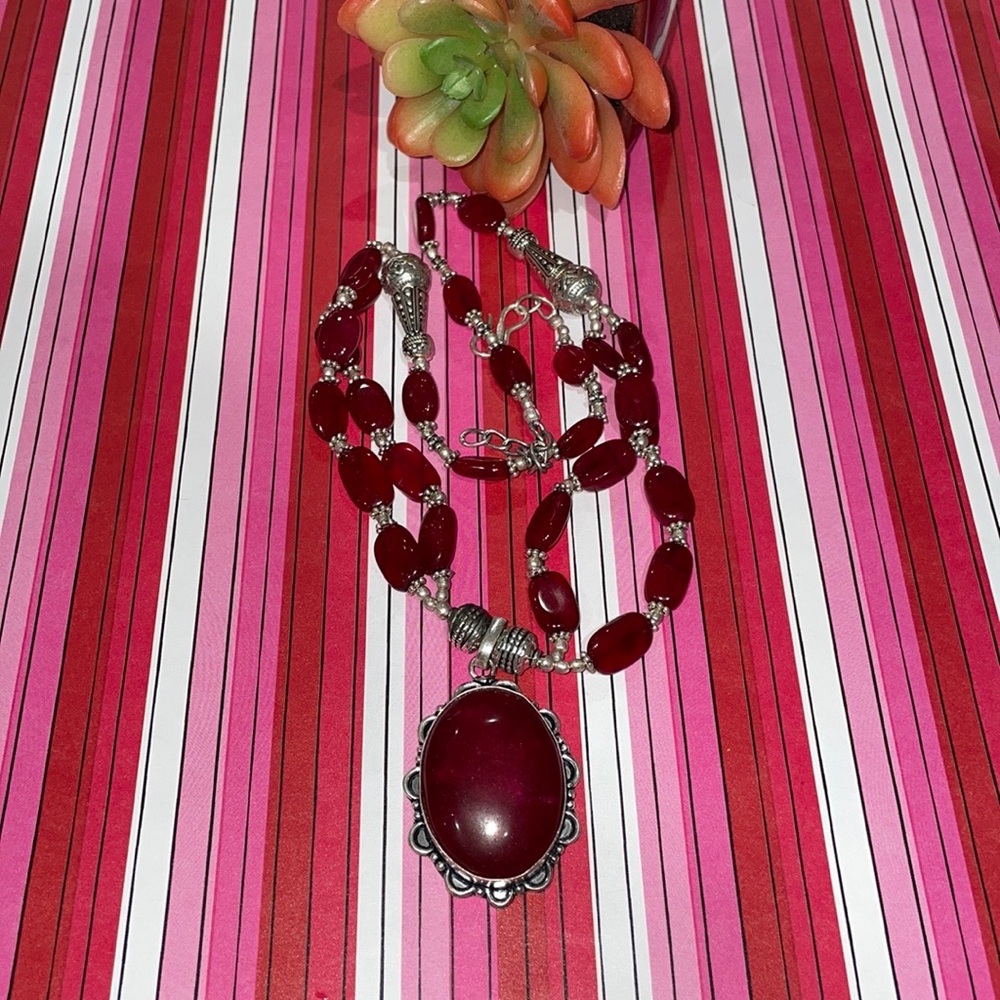 Ruby Necklace - image 2